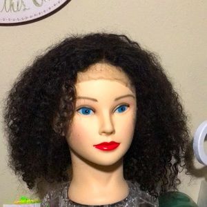Lace front 100% human hair wig